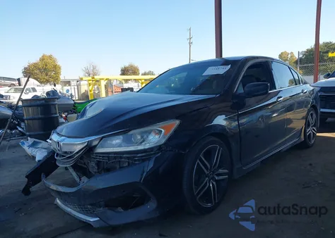 2017 Honda Accord Sport Se from USA, damaged, VIN 1HGCR2F17HA033292